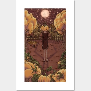 Duty of a Scarecrow | Spooky / Scarecrow / Pumpkins Posters and Art